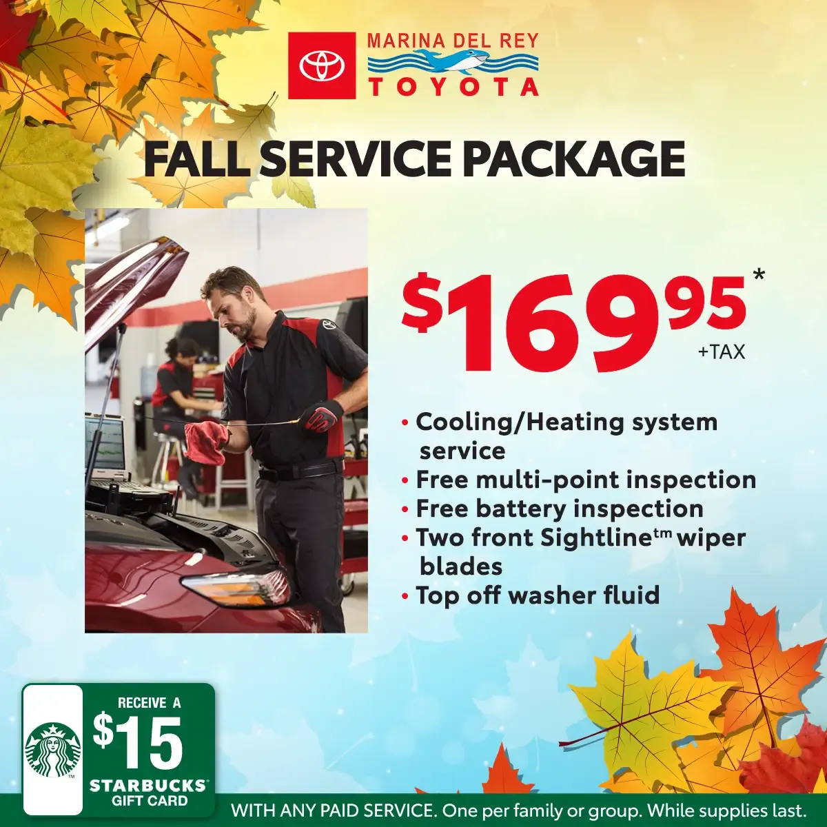 Fall Service Package | Marina del Rey Toyota