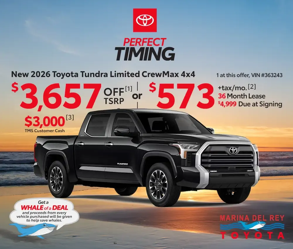 New 2026 Tundra Limited CrewMax 4×4 | Marina del Rey Toyota