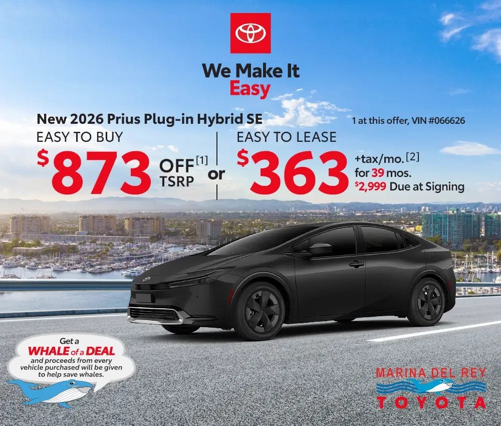 New 2026 Prius Plug-in Hybrid SE | Marina del Rey Toyota