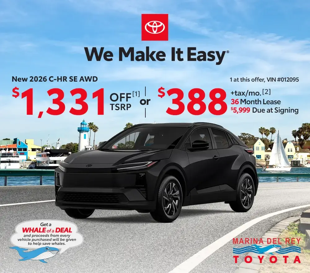 New 2026 C-HR SE AWD | Marina del Rey Toyota