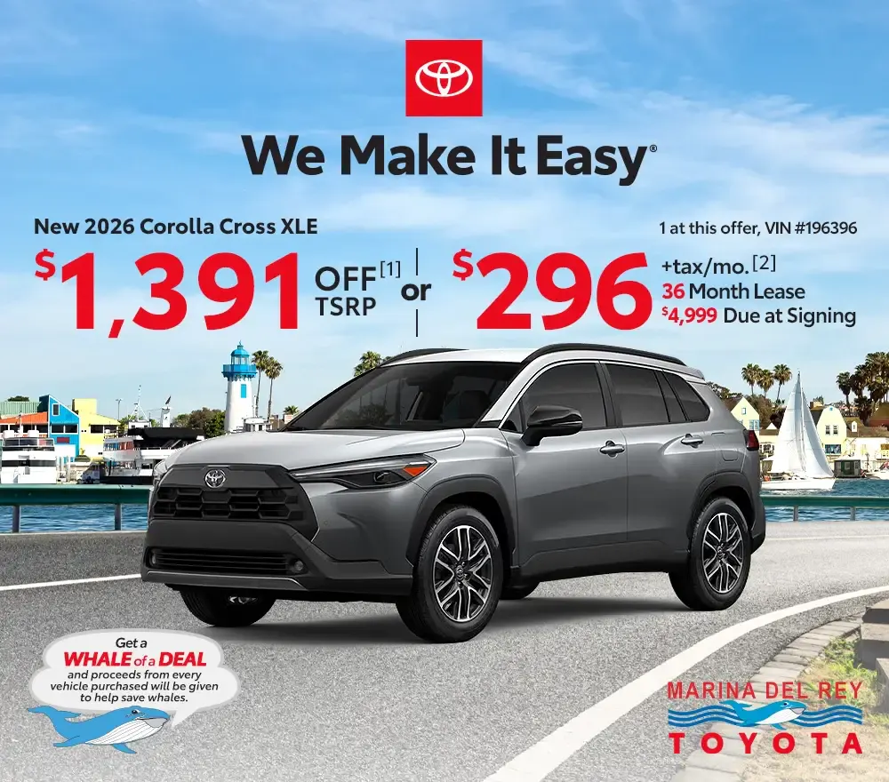 New 2026 Corolla Cross XLE | Marina del Rey Toyota