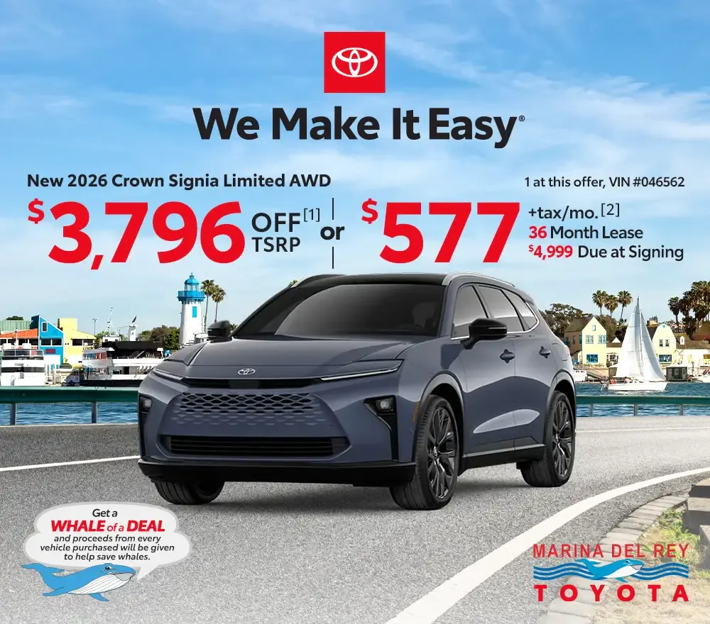 New 2026 Toyota Crown Signia Limited AWD | Marina del Rey Toyota