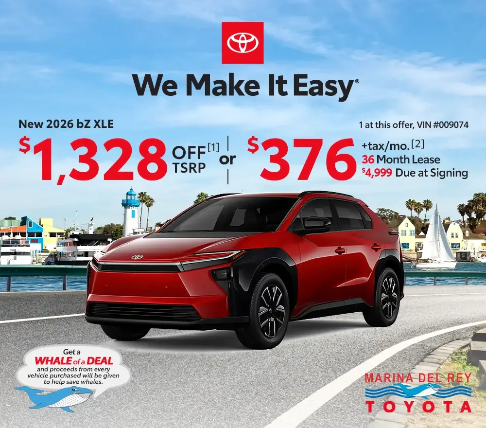 New 2026 bZ XLE | Marina del Rey Toyota