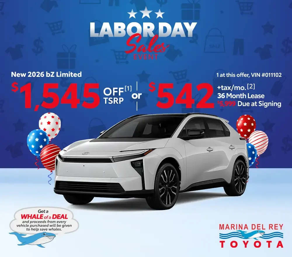 New 2026 bZ Limited | Marina del Rey Toyota