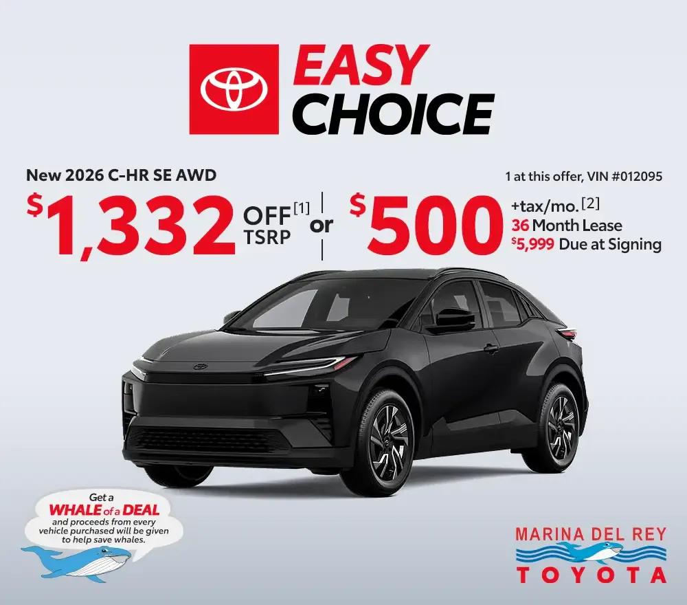 New 2026 C-HR SE AWD | Marina del Rey Toyota