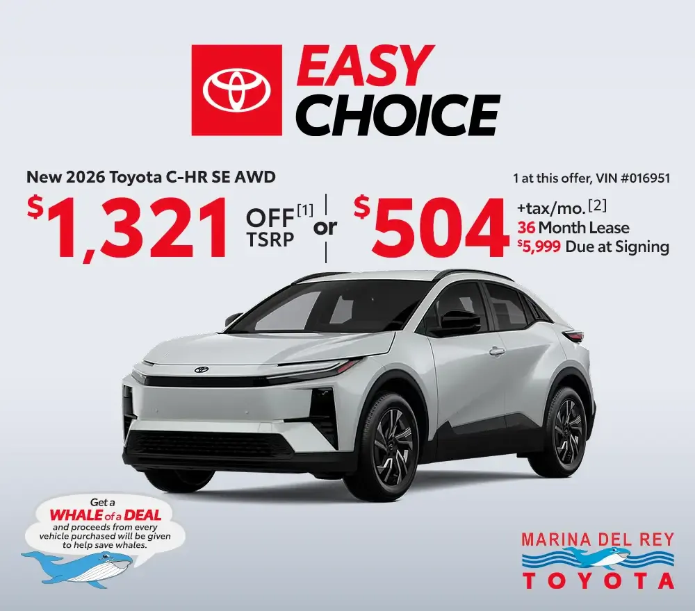 New 2026 C-HR SE AWD | Marina del Rey Toyota