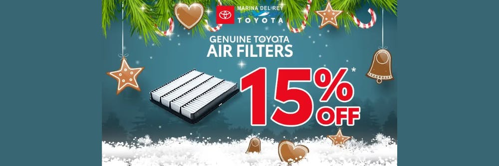 Genuine Toyota Air Filters | Marina del Rey Toyota