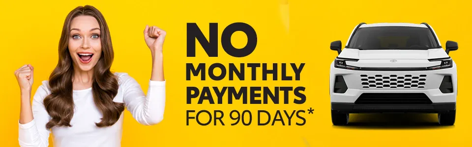 90 Days Until Your First Payment at Marina del Rey Toyota! | Marina del Rey Toyota