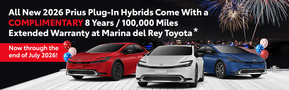 Complimentary Extended Warranty – Prius Plug-in | Marina del Rey Toyota