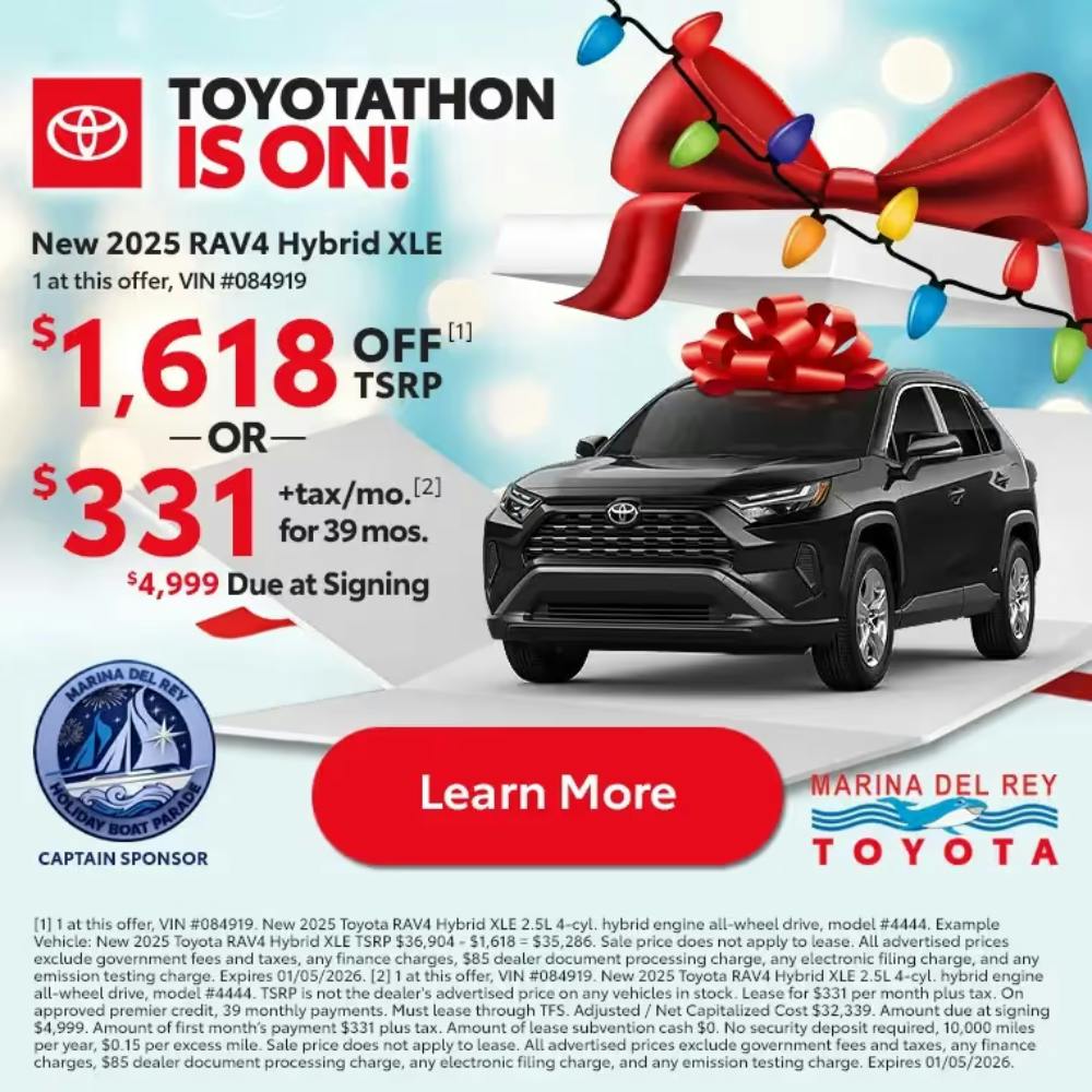 New 2025 RAV4 Hybrid XLE | Marina del Rey Toyota