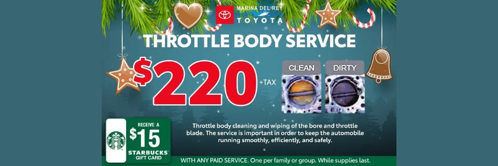 Throttle Body Service | Marina del Rey Toyota