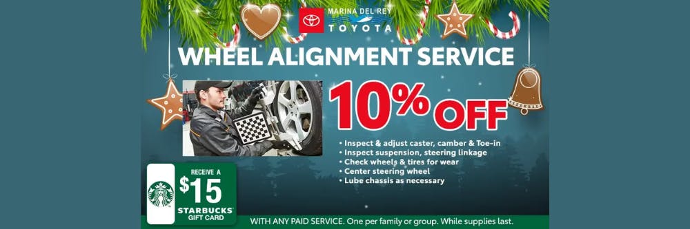 Wheel Alignment | Marina del Rey Toyota