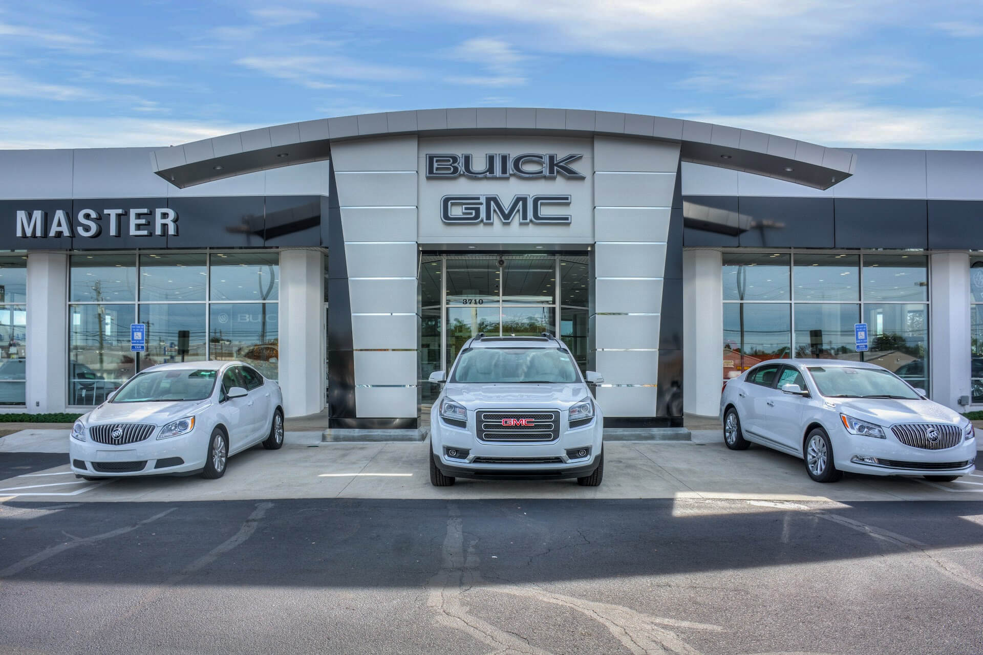 Buick and GMC vehicles at the dealership
