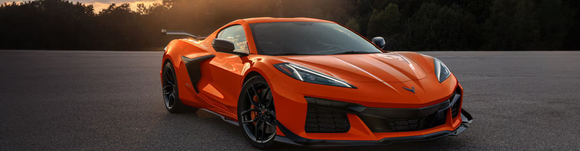 orange Corvette
