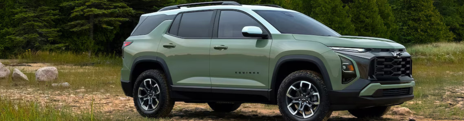 Green Chevrolet Equinox