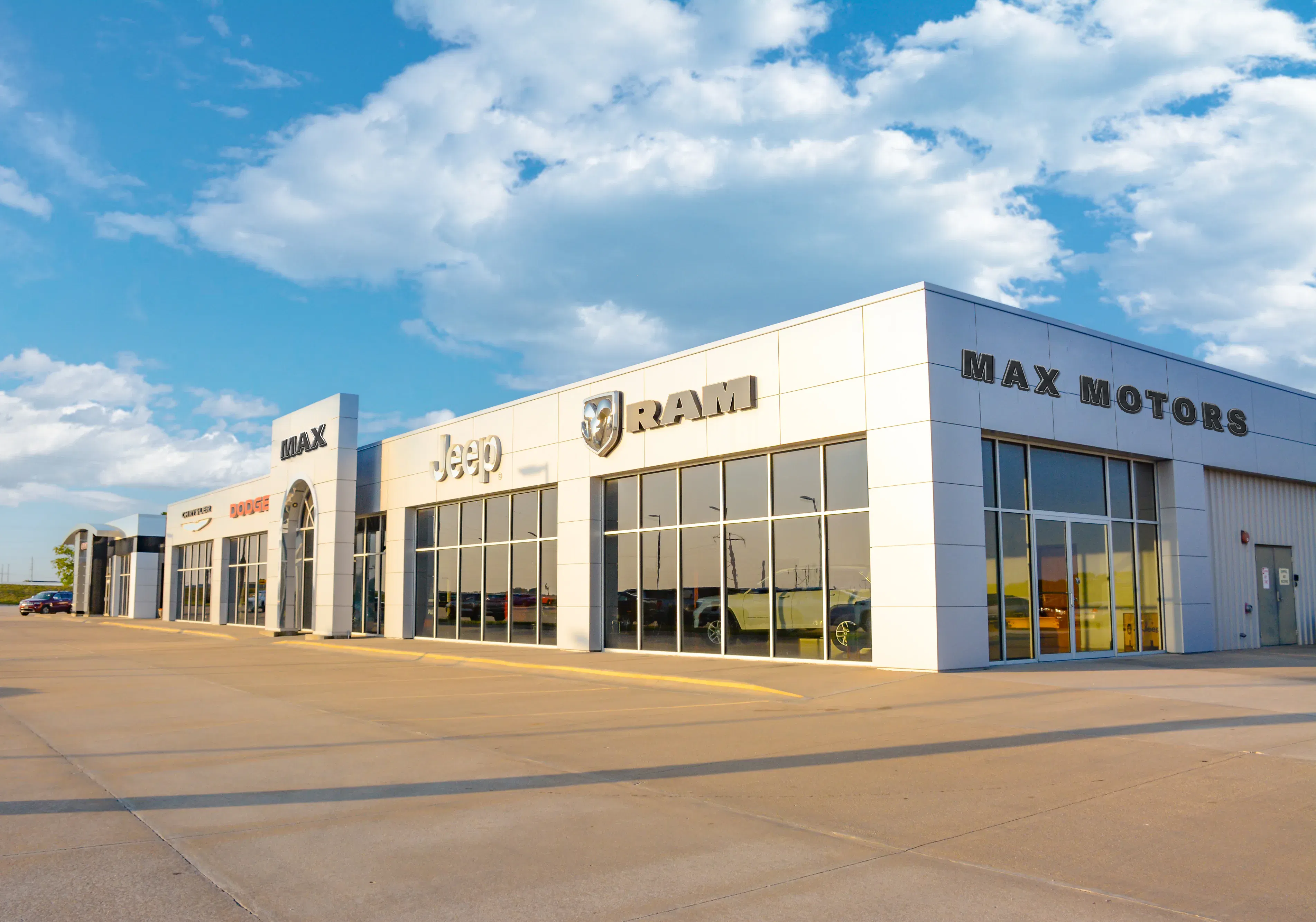 Max CDJR Clinton dealership