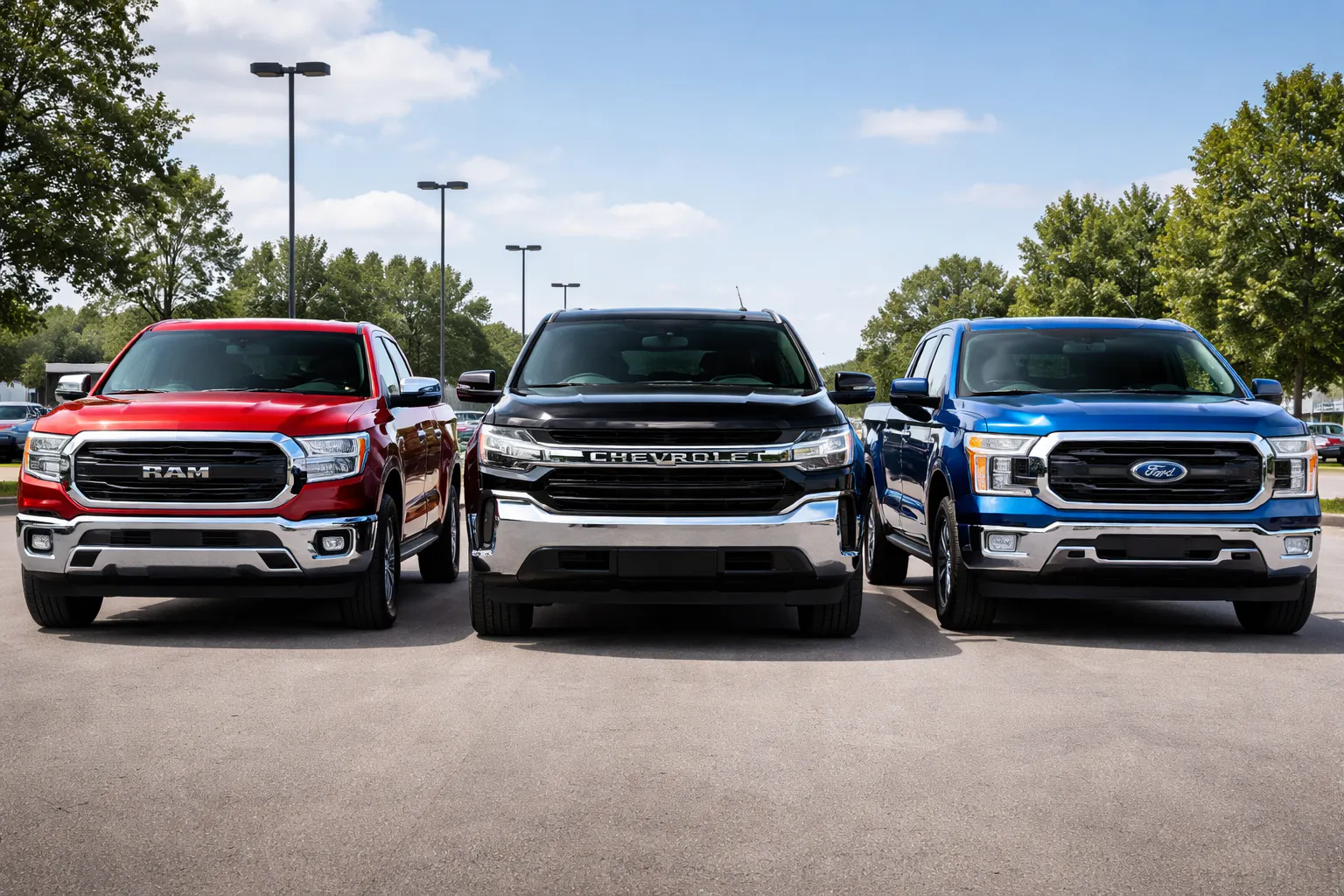 Ram 1500 vs Chevrolet and Ford