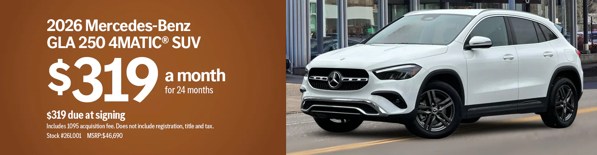 2026 Mercedes-Benz GLA 250 4MATIC SUV