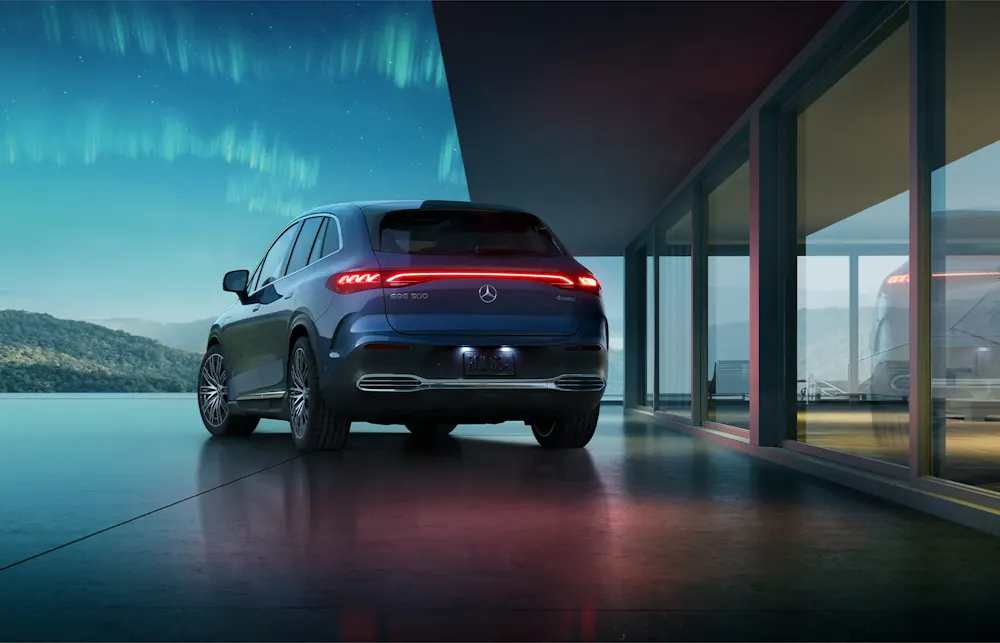 Mercedes-Benz SUV representing the dealership inventory