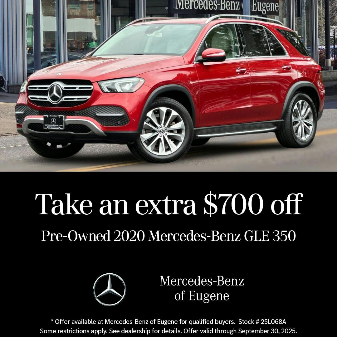 Take an extra $700 off | Mercedes-Benz of Eugene