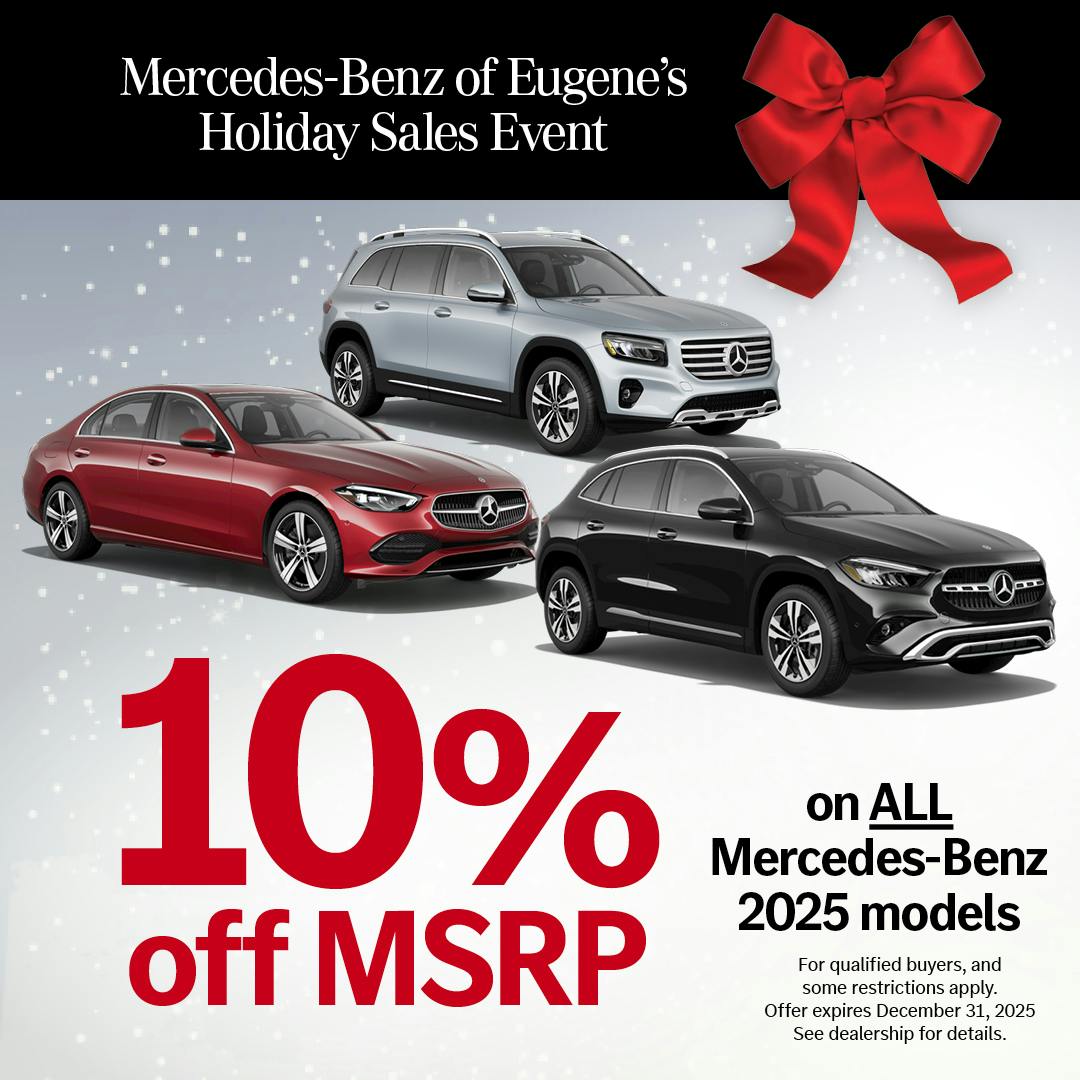 ALL Mercedes-Benz 2025 models | Mercedes-Benz of Eugene
