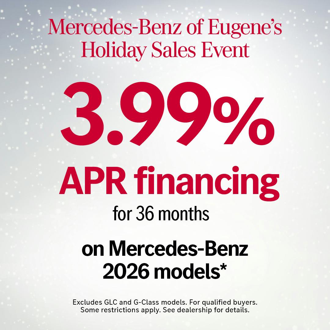 Mercedes-Benz 2026 models* | Mercedes-Benz of Eugene