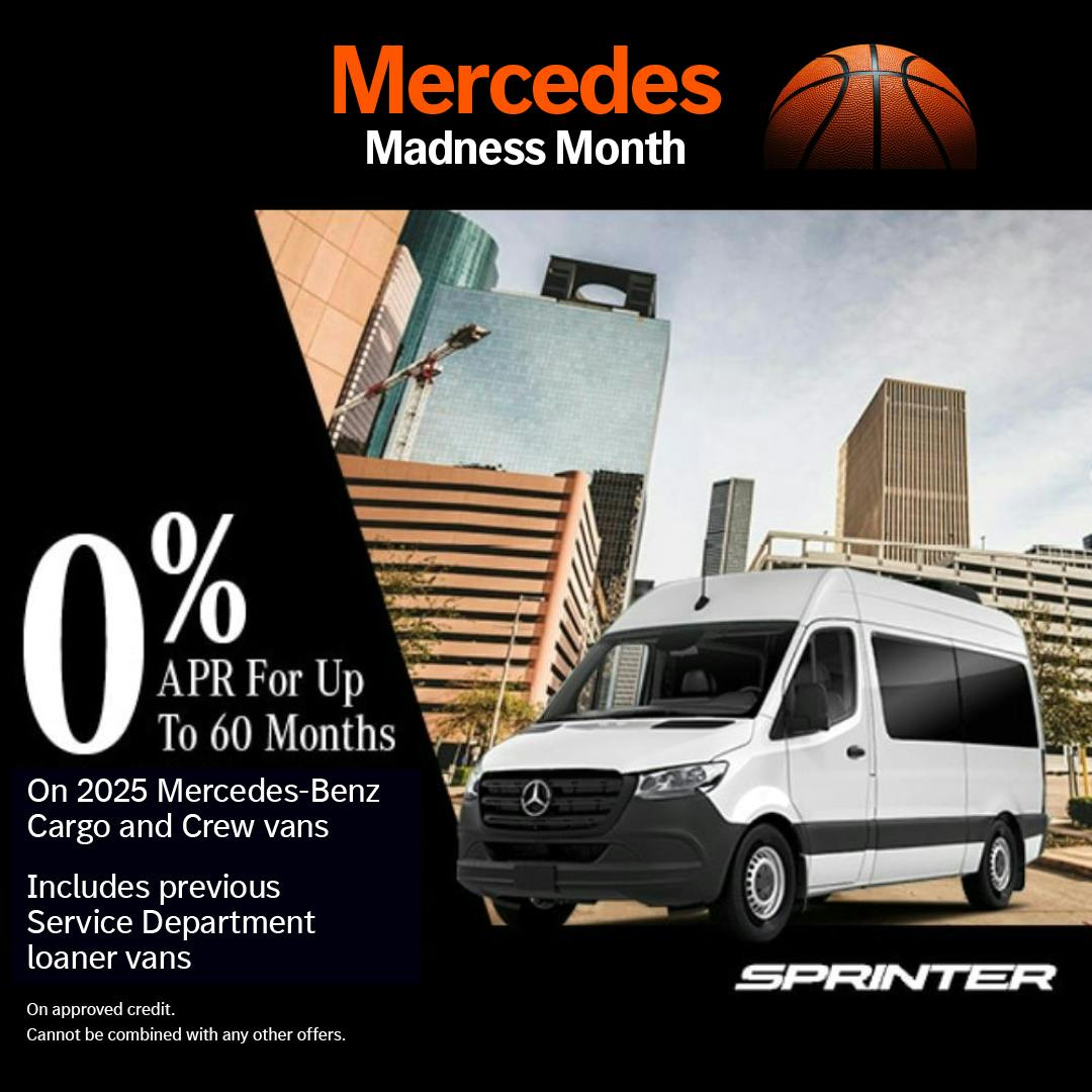 2025 Mercedes-Benz Cargo and Crew Vans | Mercedes-Benz of Eugene