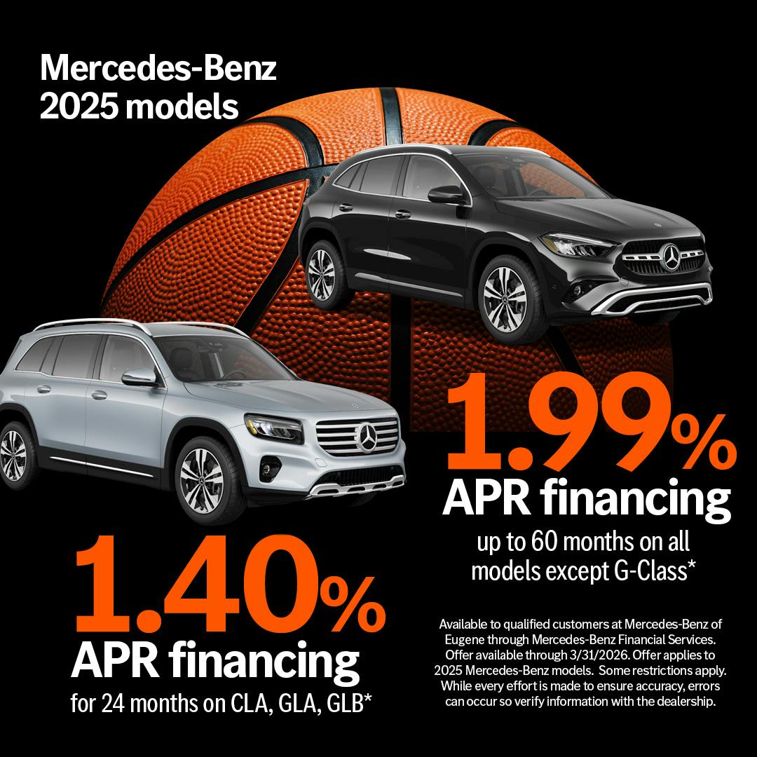 Mercedes-Benz 2025 models | Mercedes-Benz of Eugene