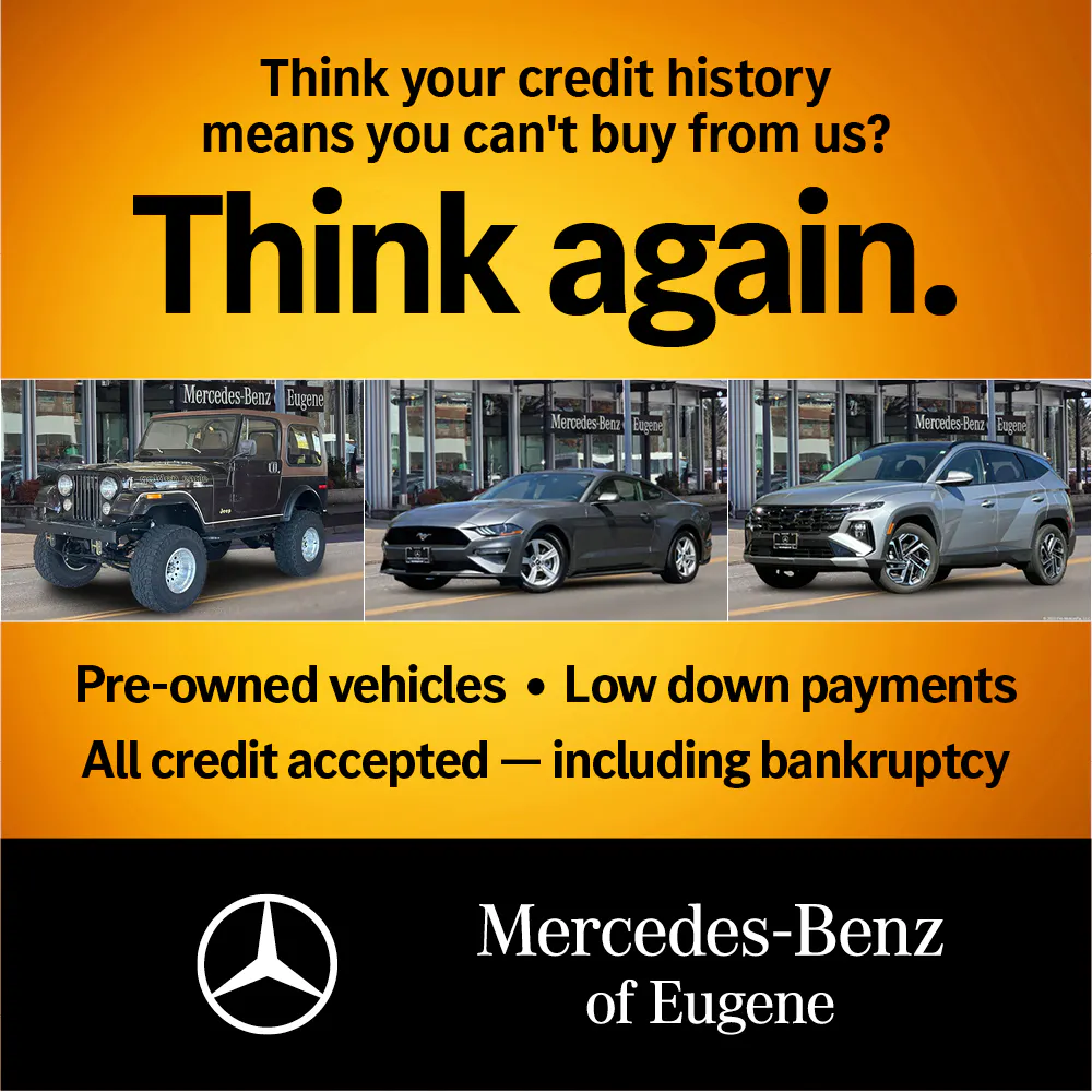 Pre-Owned vehicles – Low down payments