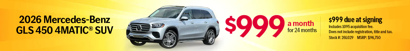 2026 Mercedes-Benz GLS 450