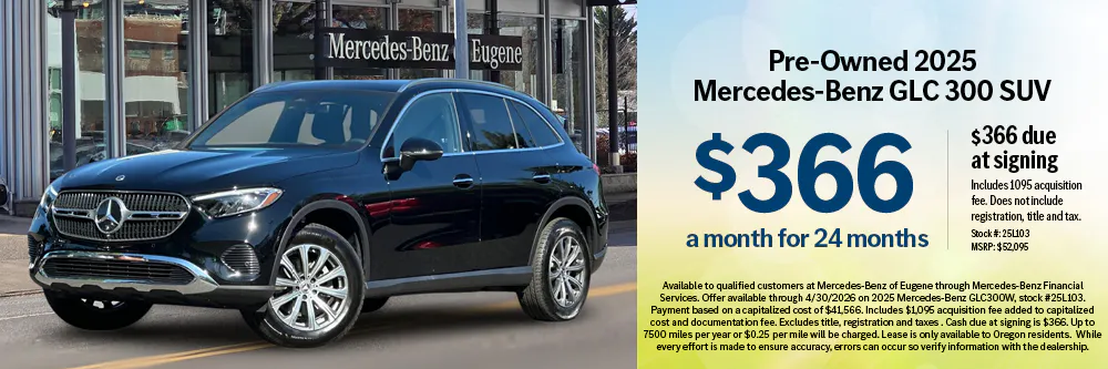 Pre-Owned 2025 Mercedes-Benz GLC 300 SUV