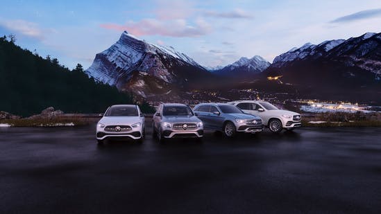 MB Pre-owned vehicle lineup