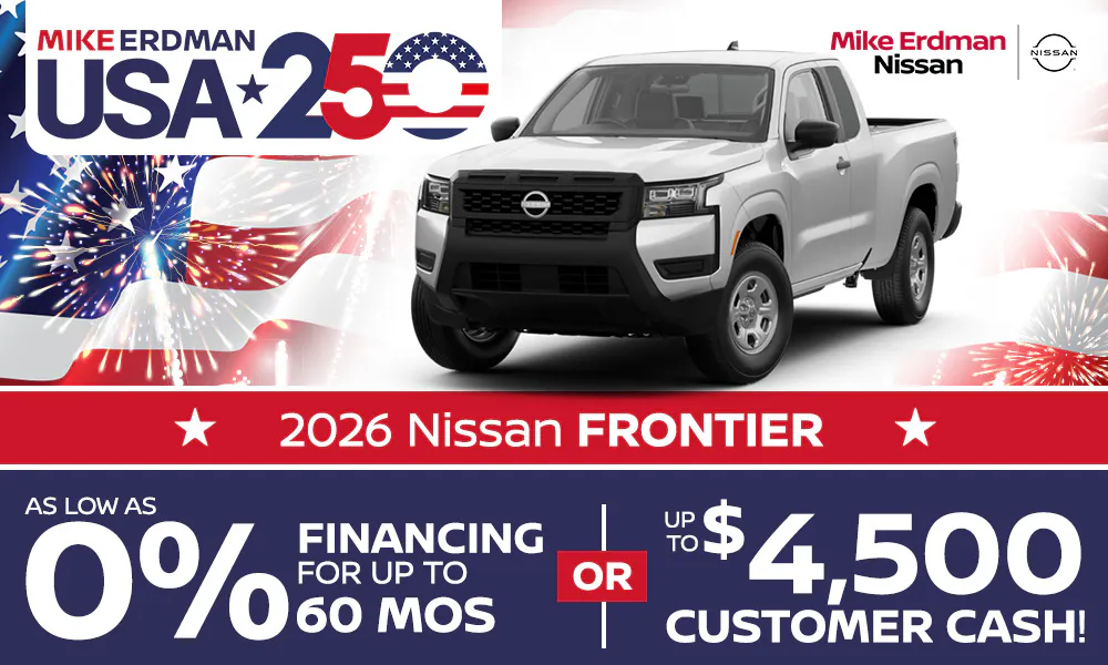 2026 Nissan Frontier | Mike Erdman Nissan