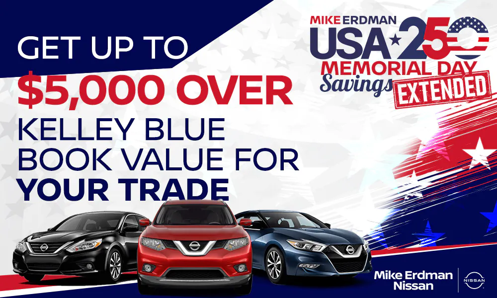 Value Your Trade | Mike Erdman Nissan
