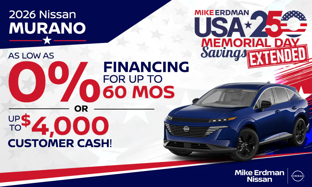 2026 Nissan Murano | Mike Erdman Nissan