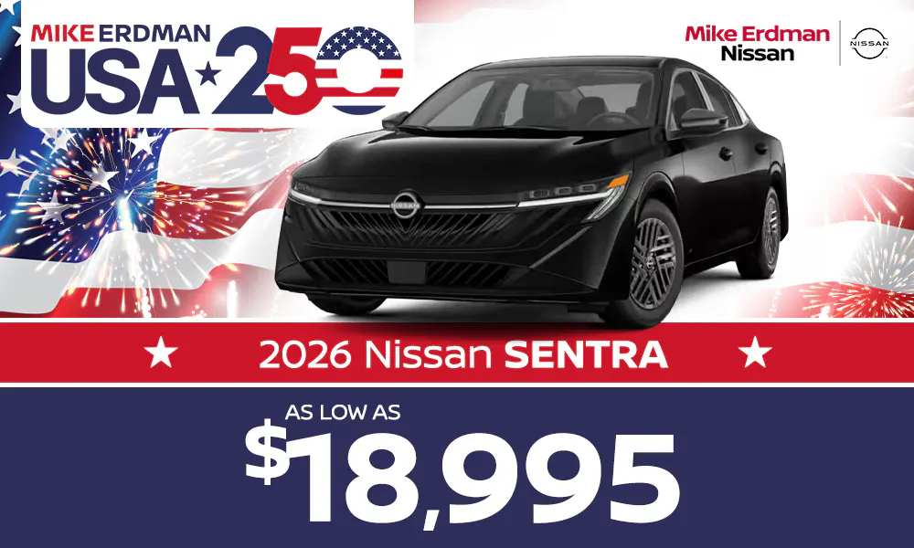 2025 Nissan Sentra | Mike Erdman Nissan