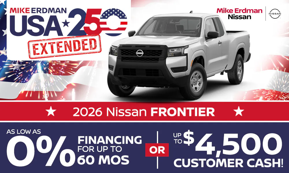 2026 Nissan Frontier | Mike Erdman Nissan