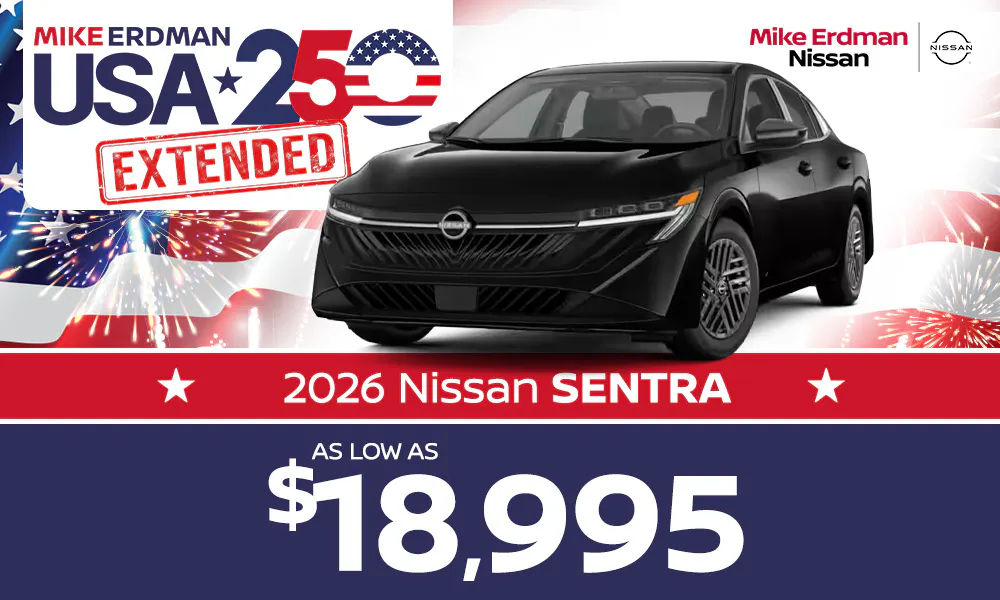 2026 Nissan Sentra | Mike Erdman Nissan