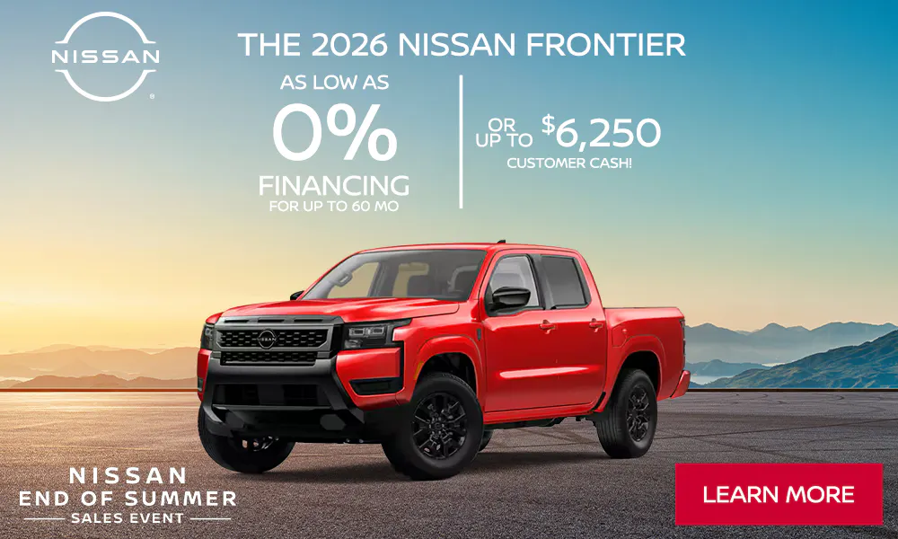 2026 Nissan Frontier | Mike Erdman Nissan