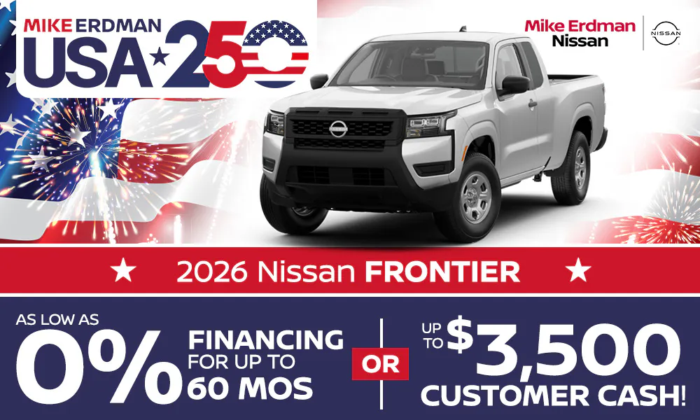 2026 Nissan Frontier | Mike Erdman Nissan