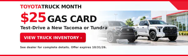 Gas Card | Mike Erdman Toyota