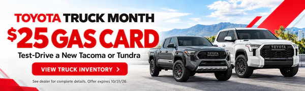 Gas Card | Mike Erdman Toyota