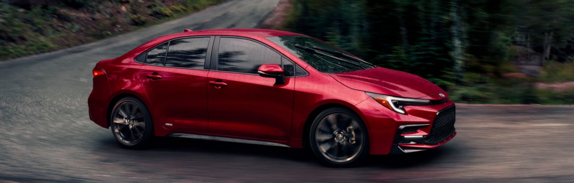 Toyota Corolla Hybrid Red