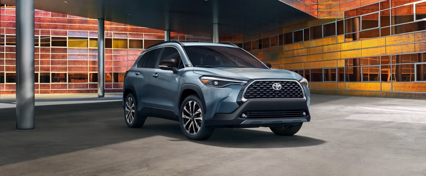 Toyota Corolla Cross parked