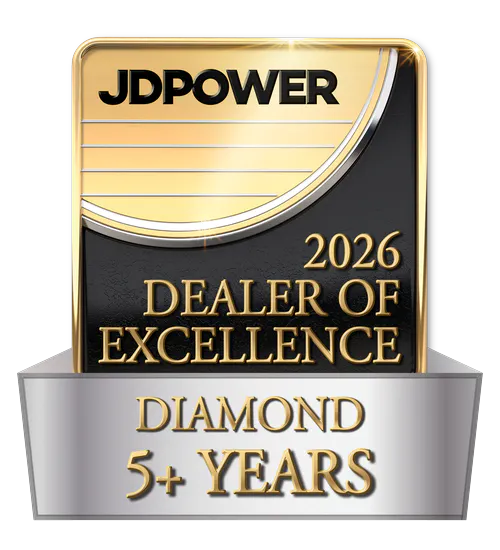 J.D. Power Dealer of Excellence award