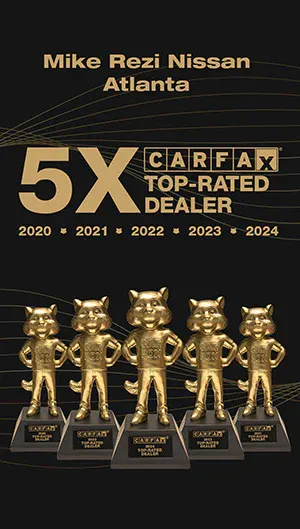 CARFAX Top-Rated Lifetime Dealer award