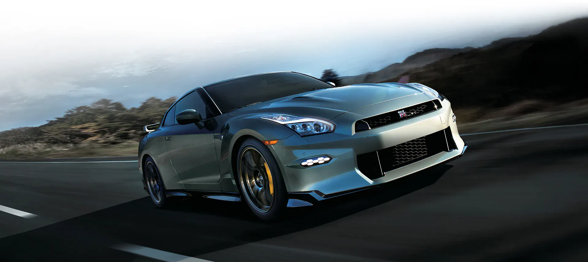 Nissan GT-R (R35 generation), specifically a facelifted 2017+ model