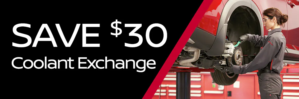 $30 off Coolant Exchange | Mike Rezi Nissan Atlanta