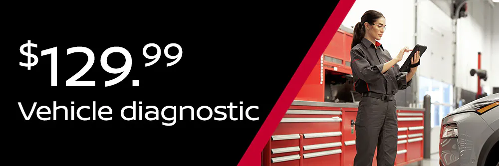 $129.99 Vehicle Diagnostic | Mike Rezi Nissan Atlanta