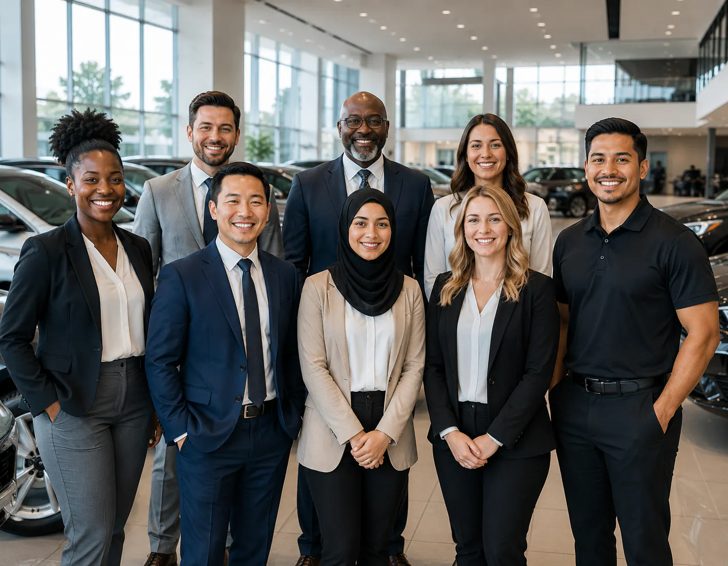 Placeholder image representing the diverse team at the dealership